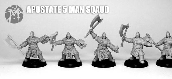 Aposate Hordsemen by Meridian Miniatures