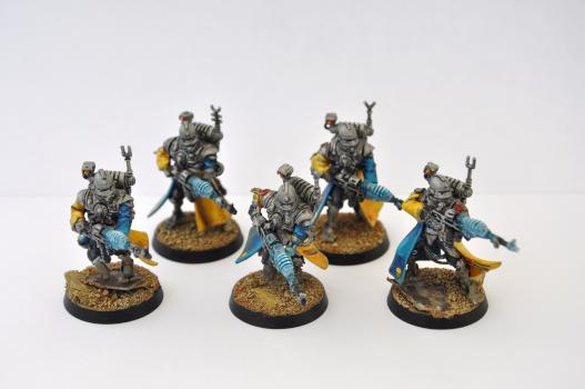 Adeptus Mechanicus Skitarii Vanguard by Master Polo