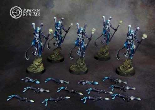 Eldar Harlequin Shadowseers (magnetized) by Awaken Realms