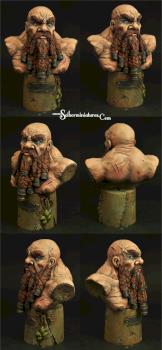 Dwarf Bust by Scibor