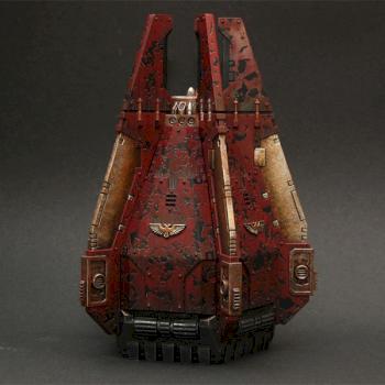 Space Marines Red Templars Drop Pod 2 / 5 by gimiak