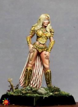 Female Fighter by Larry Elmore by stefanhws