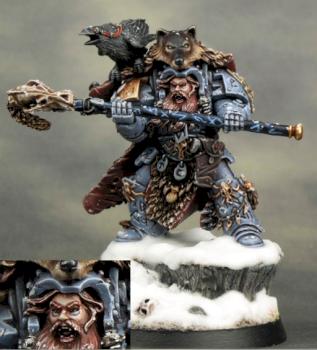 Space Wolf Njal Stormcaller by Wiltrichs