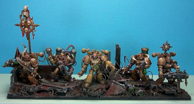 Plague Marine Unit by mark of the dead