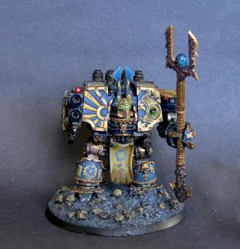 Thousand Sons Sorcerer Dreadnought (Pic 1) by farseer oliver