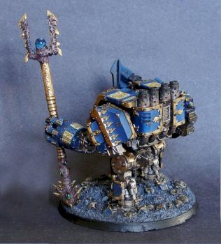 Thousand Sons Sorcerer Dreadnought (Pic 2) by farseer oliver