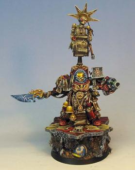 Grey Knight Grand Master on Sculpted base by Wappellious