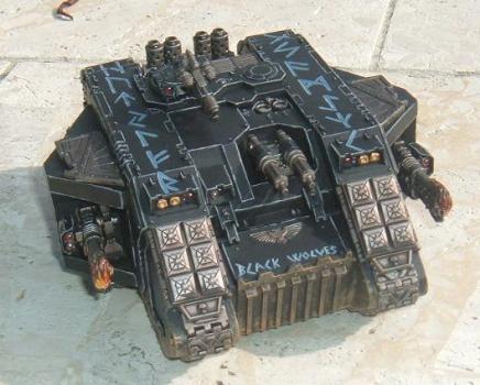 Pre-Heresy Land Raider Redeemer by pictop