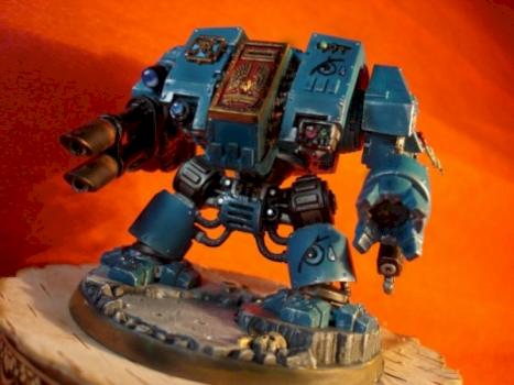 Space Marine Dreadnought by Rubra V