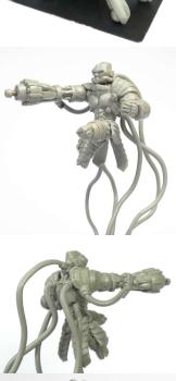 Bio-Mechanical Cripple Scout - Total height 80 mm (character by Lafeenoirecreations