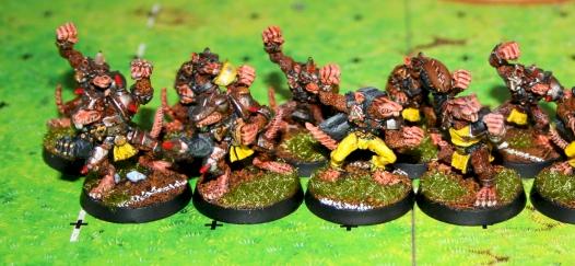 Skalers : Skavens Blood Bowl Team by Sergent Toussaint