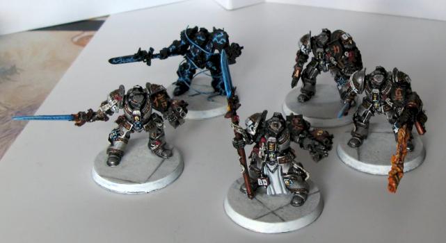 Grey Knight Terminator Squad by nothing