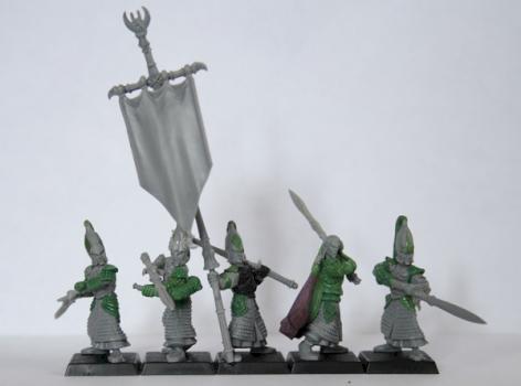 High Elves Swordmasters converted by loredin