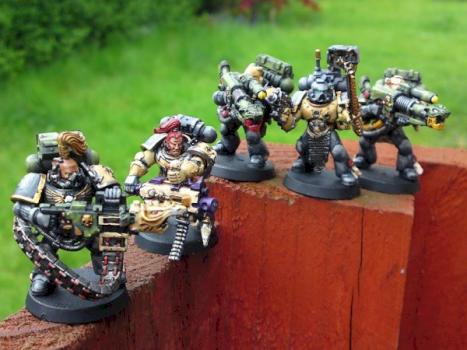 Space Wolf 13th company Long Fangs by Grendell