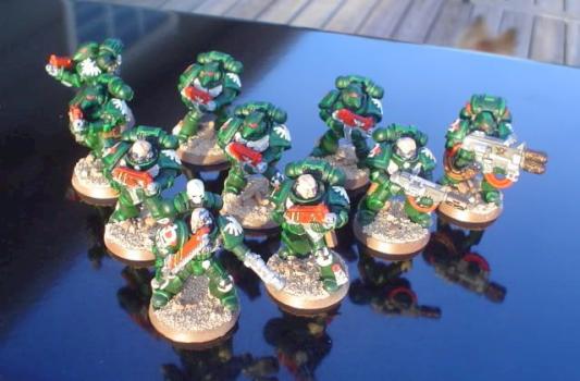 Dark Angels Tactical Squad III by cygnus46