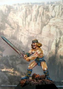 Reaper Corin barbarian by Tatoshka