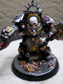 Black Templar Chaplain by DutchStrangler