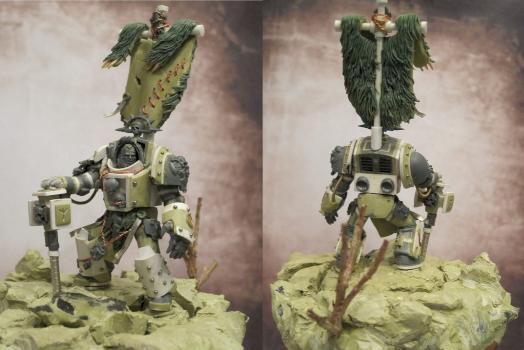 Berek thunderfist , space wolf terminator 3 by julienultra