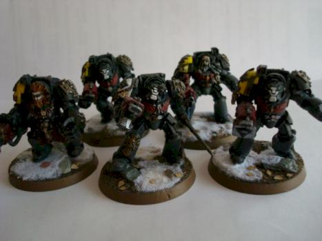 Space wolf terminators squad by wolveab