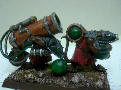 Skaven mortar by wolveab