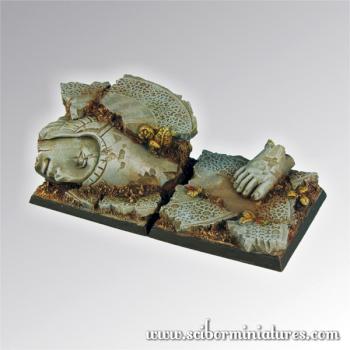 Elven Ruins 40mm set 2 by Scibor