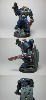 Space Marine Sergeant by Azmodeus