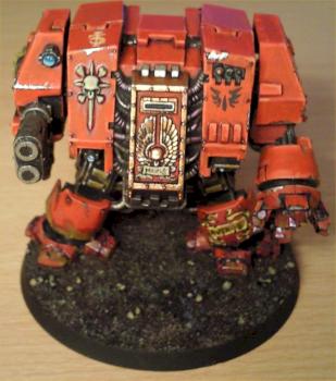 Blood Angels Dreadnought by rob22