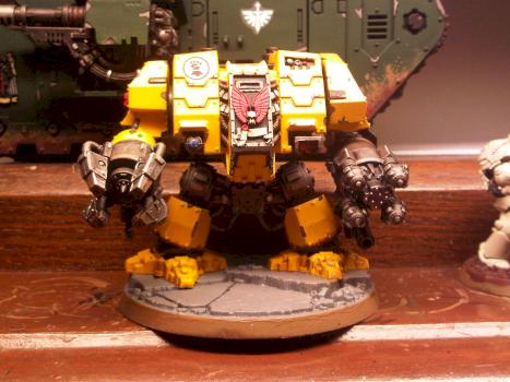 Imperial Fists Ironclad Dreadnought by Aliarzathanil