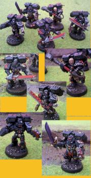 Blood Angels Death Company Space Marines by rob22