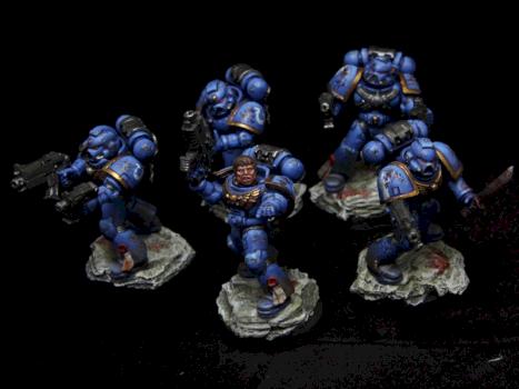 Ultramarine Tactical Squad by AkhRa