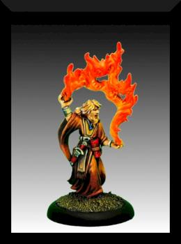 Aaron the conjuror by Dark Elf Miniatures
