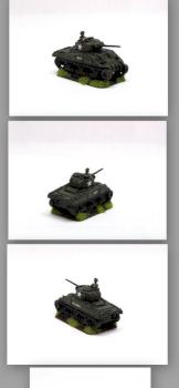 Flames of War 15mm M4 Sherman Tank by The_Iron_Painter