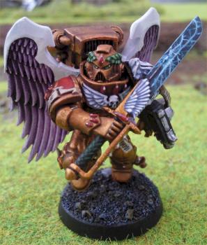 5 Sanguinary Guard Blood Angel Space Marines by rob22