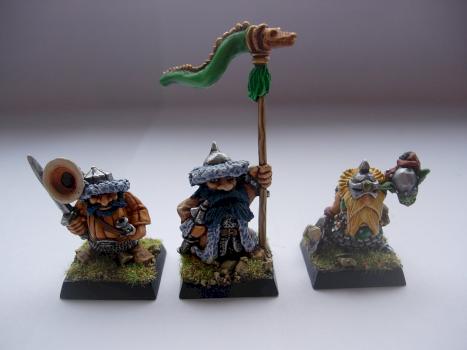 Dwarf warriors command by Makros