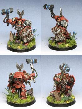Space Hulk Terminator Sergeant (Jungle) by winterdyne