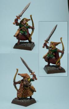 Mordheim Woodelf Ranger by Guthwine