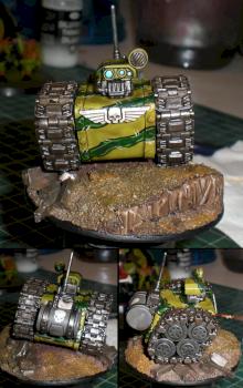 Scratchbuilt Imperial Guard remote controlled bomb! ... Wall-E by greenskin2000