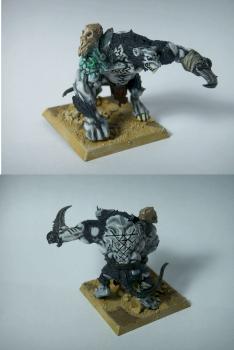 Skaven Albino Rat Ogre Champion by Thaggoraki