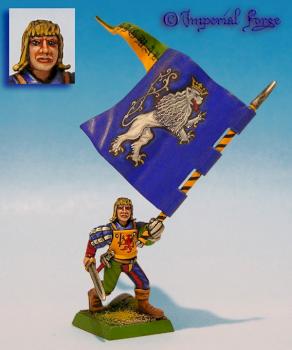 Another photo of Altdorf Swordsmen's regimental Standard Bearer by imperialforge