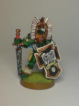Dark Angels Space Marine Cpatain (Old) by WoodsyMP5K