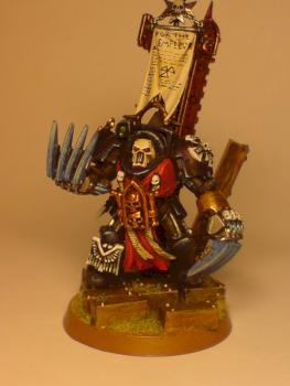 Terminator Chaplain W/ Lightning Claws by WoodsyMP5K