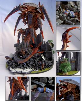 Tyranid Trygon by Cagarner
