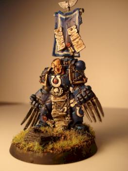 Captain Sicarius of the Ultra marines by Mjsharpe