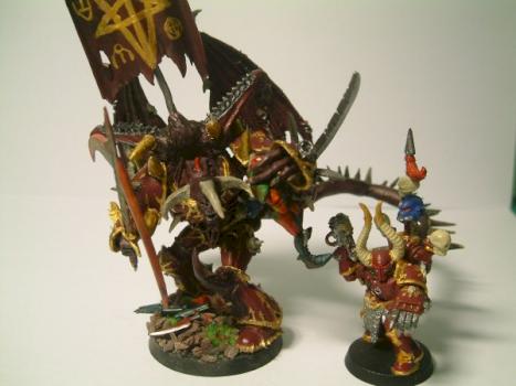 My daemon prince Amon-Chakay (also primarch) by AmonChakay