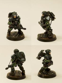 Imperial Soldier with Jumppack by BenHassad