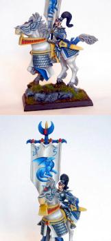 High Elf Battle Standard Bearer by FlorianKnoll