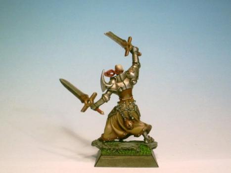 Sévérian, champion templier  de dos by Tiberias