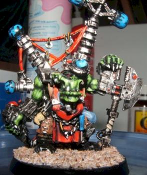 Ork Big Mek WIP by Gazskullthrakka