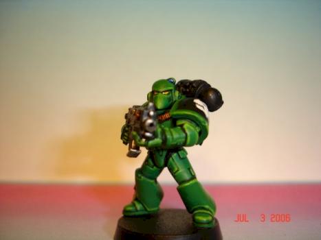 salamander space marine by habu