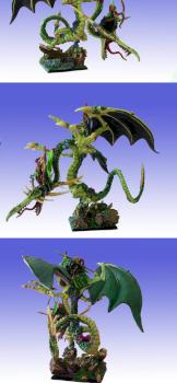Sisters of Twilight on forest Dragon by phael_minis